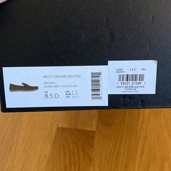 NIB Mens Coach Mott Driver Loafer Brown Size 8.5 - Picture 6 of 7